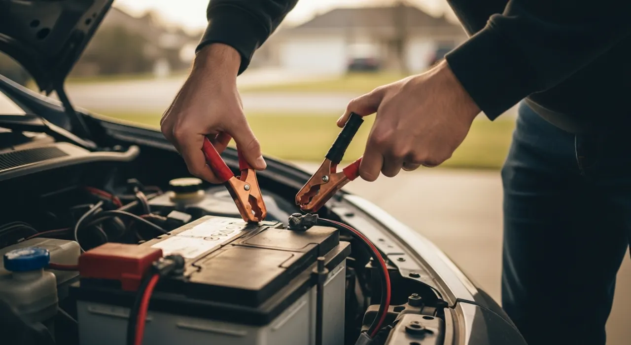 Car battery failure symptoms — in use
