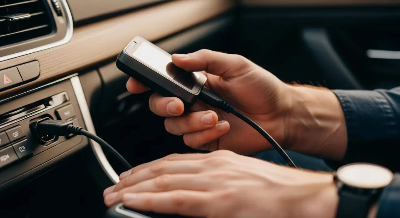 Best Automotive Multimeters — in use on a vehicle