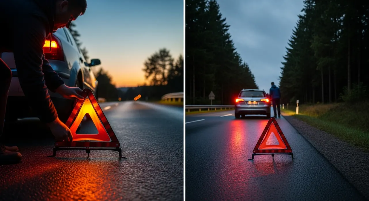 Tow and recovery straps — in use
