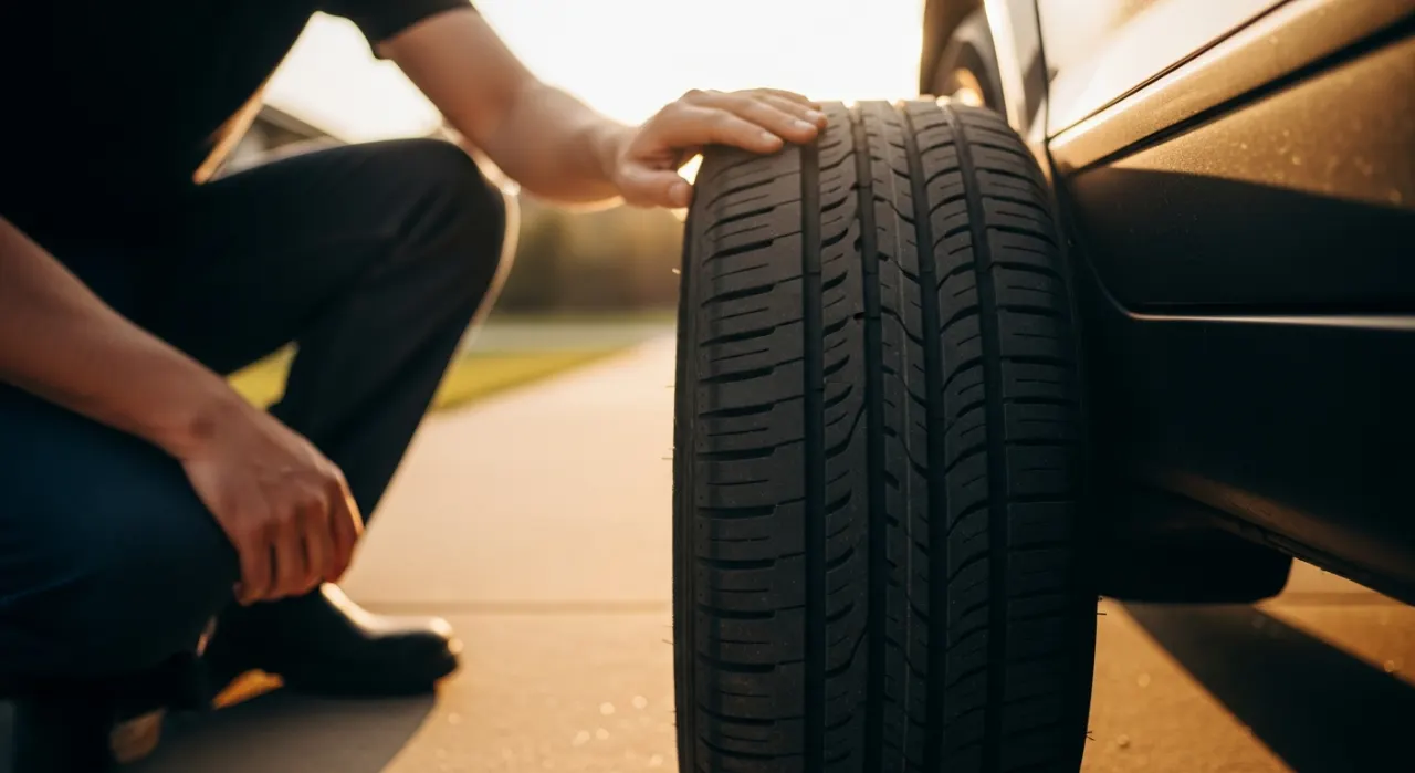 Car tires and wheels buying — in use