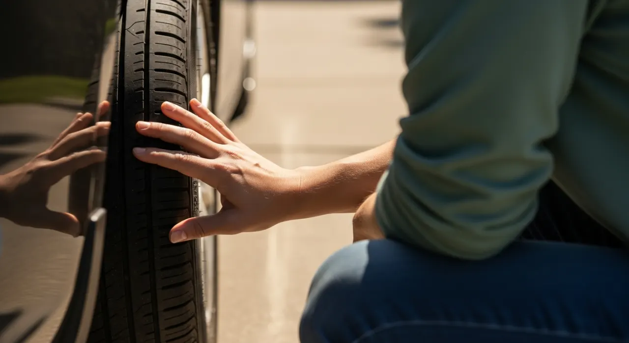 Car tires and wheels buying — in use