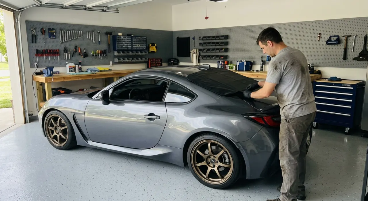 Tonneau covers and truck bed covers — in use