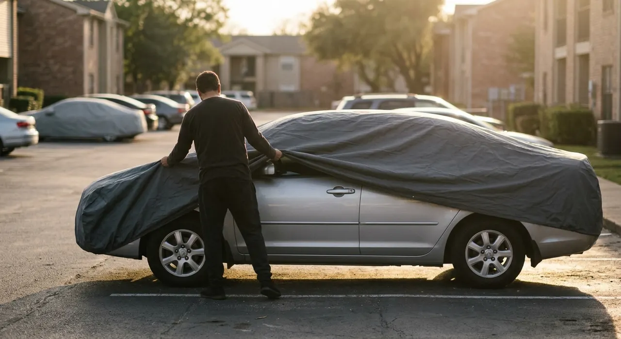 Best Car Covers for Apartments and No Garage — the finished result