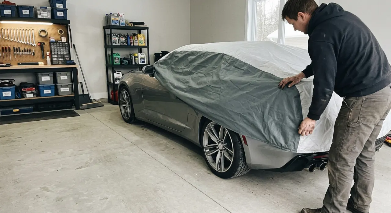 Best Car Cover for Snow — the finished result