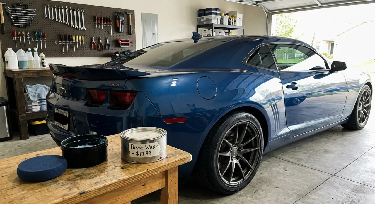 Best Car Wax Under $20 — the full job in progress