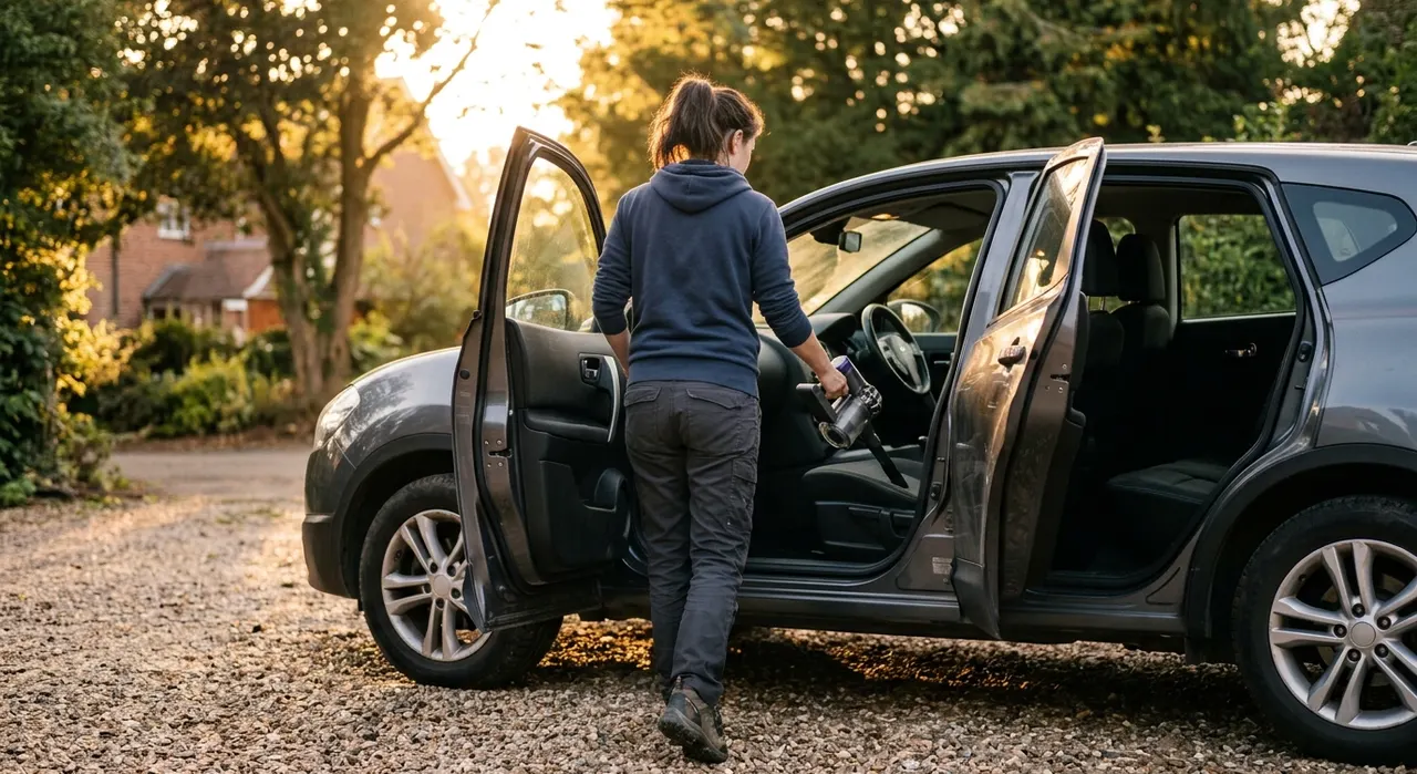 Best Dyson for Car Detailing — the finished result