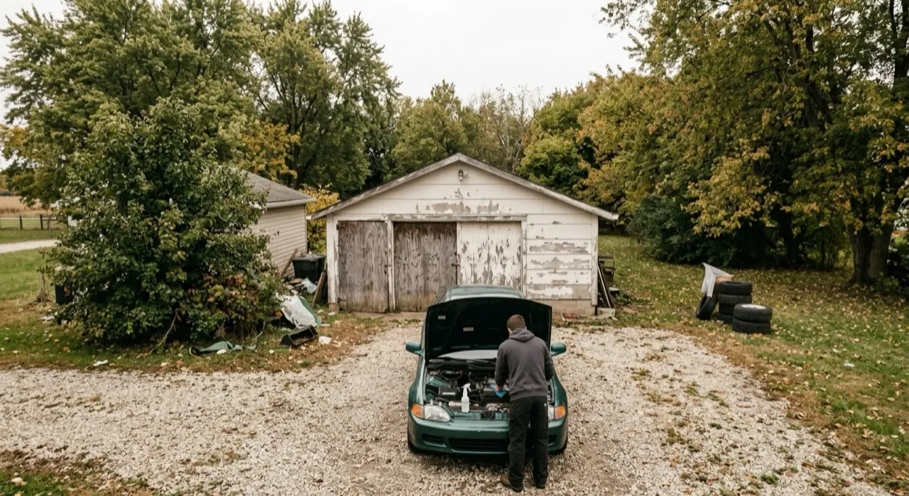 Best Engine Degreaser — the full job in progress