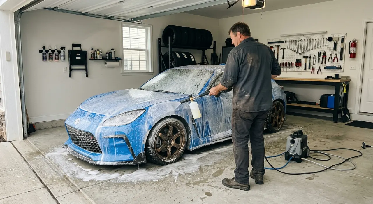 Best Foam Cannon — the finished result
