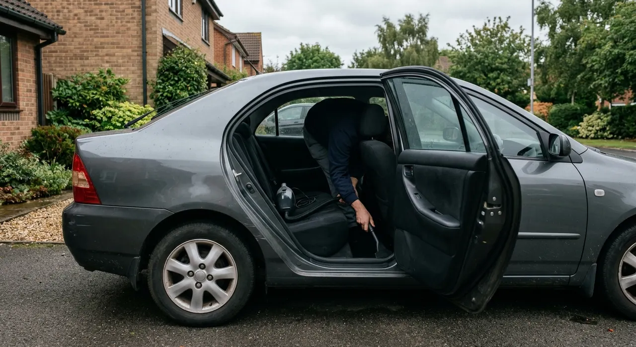 Best Portable Car Vacuums — the full job in progress