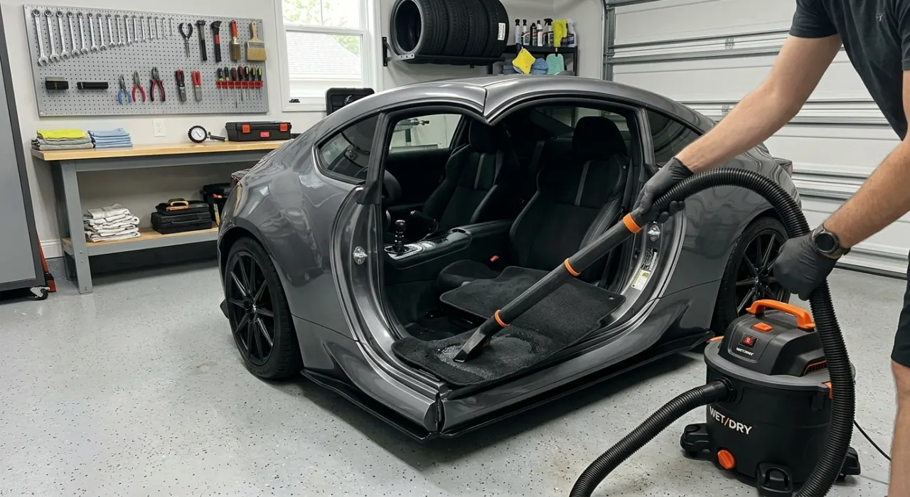Best Wet/Dry Vacs for Cars — the full job in progress