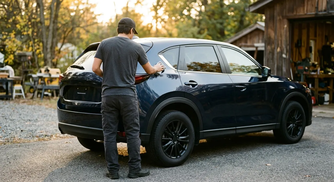 How to Apply Ceramic Coating at Home — the finished result
