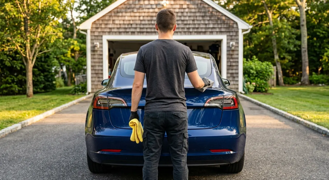How to Maintain a Ceramic Coating — the full job in progress