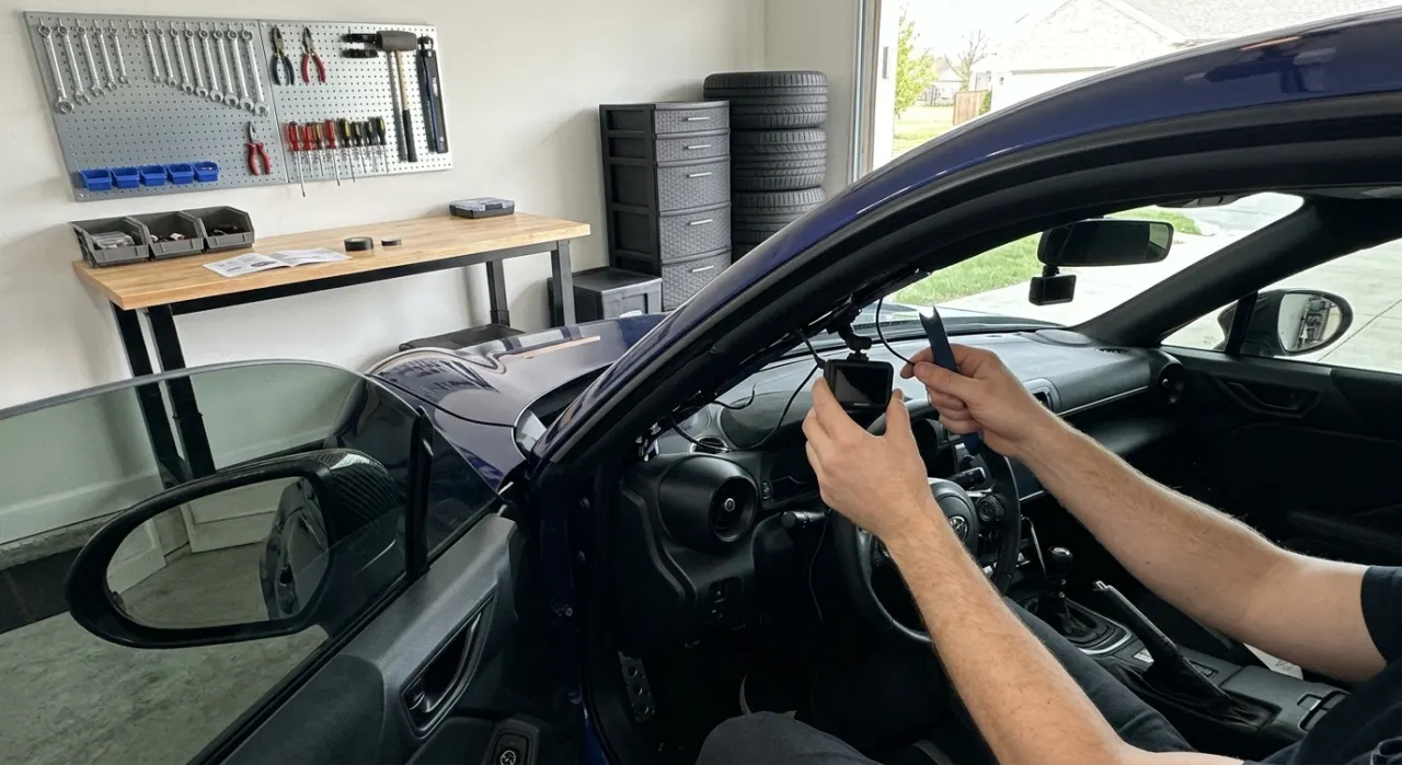 Dash Cam 4K vs 1080p — the finished result