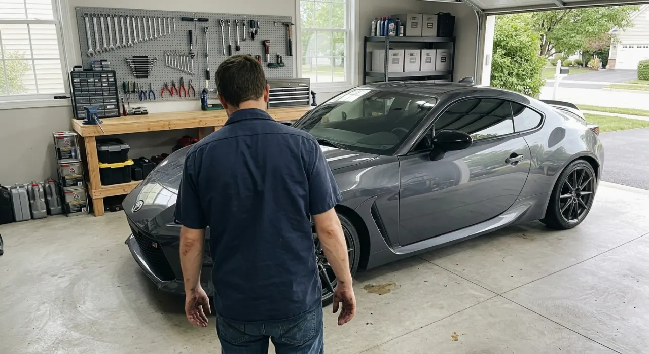 How Much Should You Spend on Tools? — being worked on, seen from behind