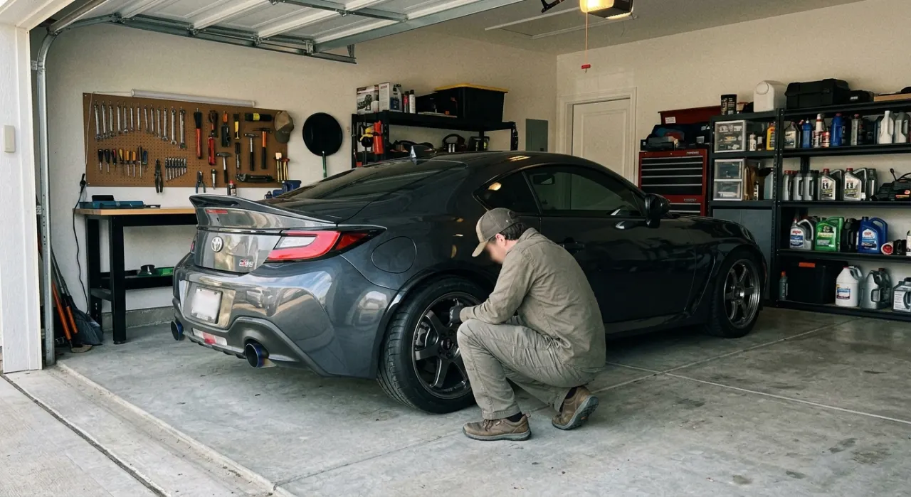 Struts vs Shocks — the full job in progress