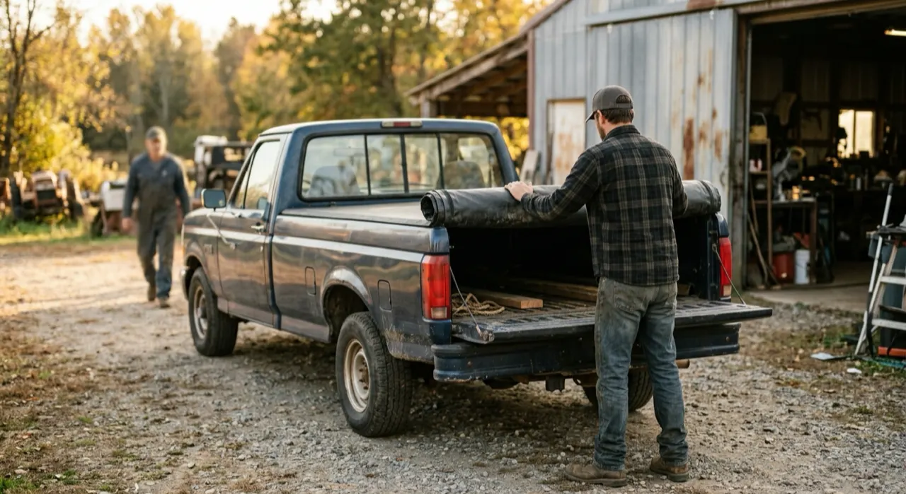 Best Soft Roll-Up Tonneau Covers — the full job in progress