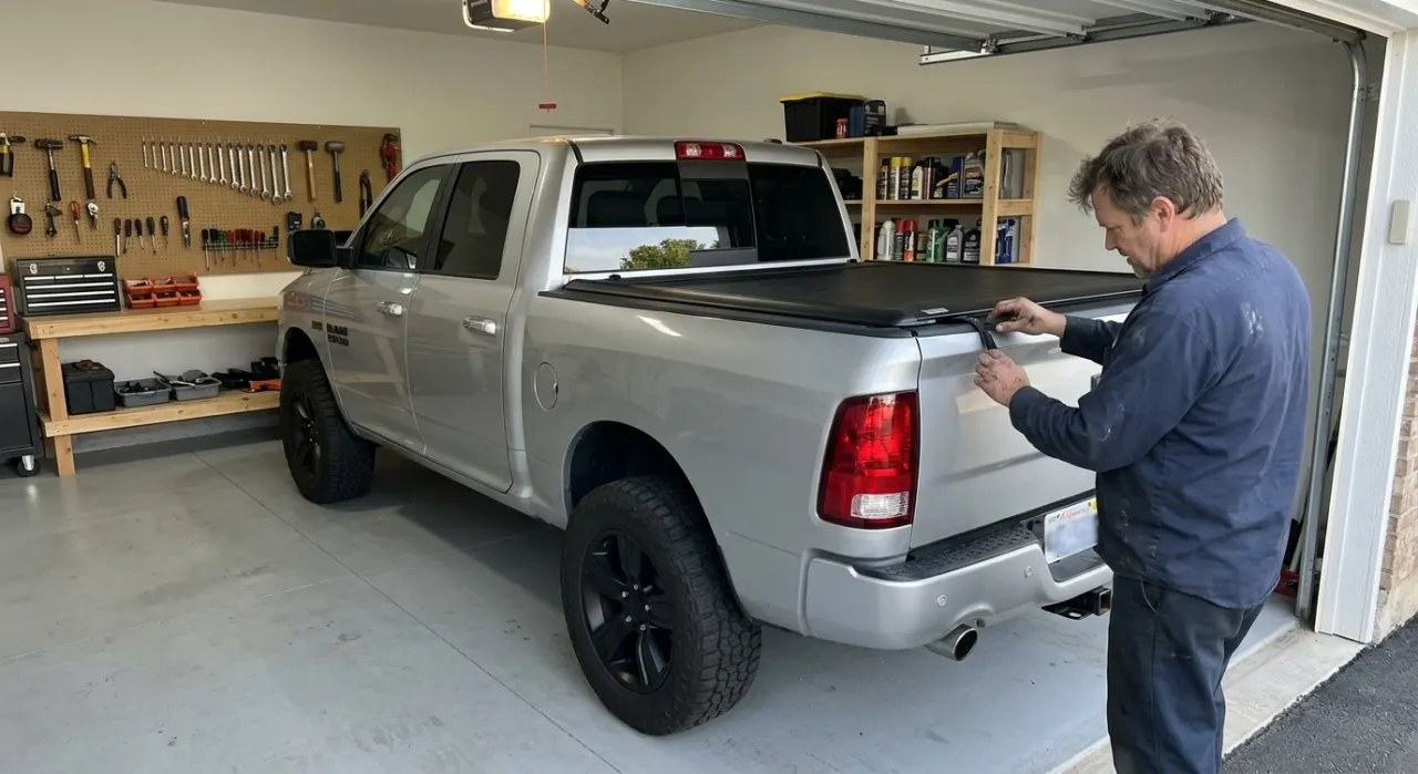 Best Tonneau Covers With a Tool Box — the finished result